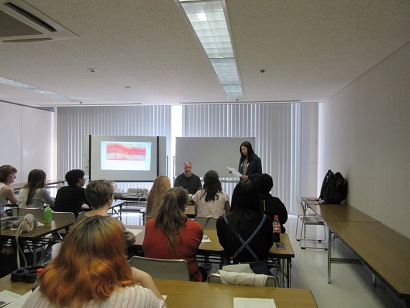 Introduction of Prof. Jacobs by a student 