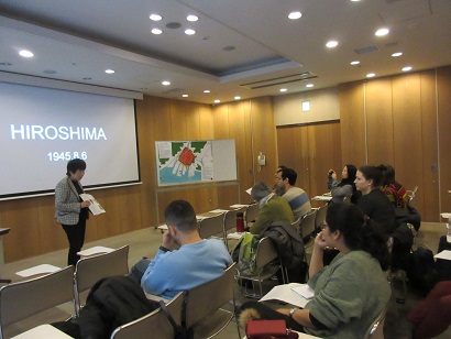 Testimony by Ms. Ogura, A-bomb survivor)