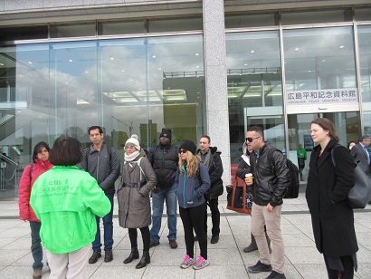 Tour of the Peace Memorial Park guided by a peace volunteer