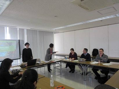 Lecture by Ms. Watanabe, Executive Director of ANT-Hiroshima