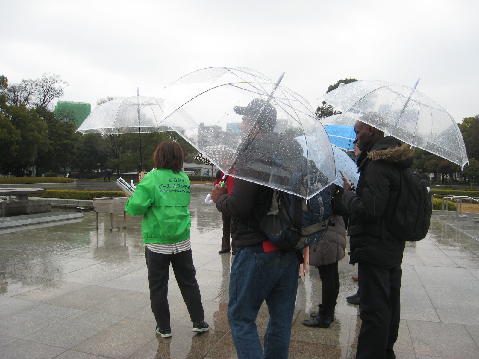 Peace Volunteers guided tour of Monuments
in Hiroshima Peace Memorial Park