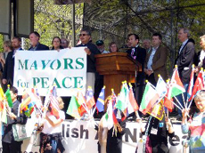 Peace Meeting in Central Park