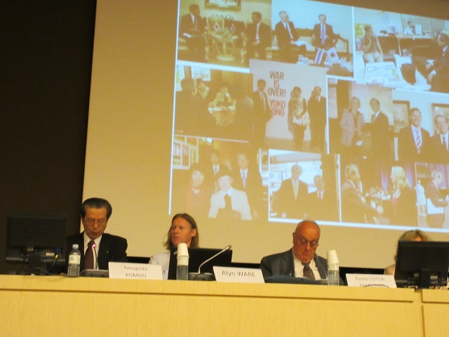 ＰＮＮＤ（核軍縮・不拡散議員連盟）フランス支部主催『核兵器のない世界に向けた国際会議』（フランス国民議会内で開催）への出席
