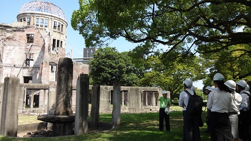 原爆ドーム見学