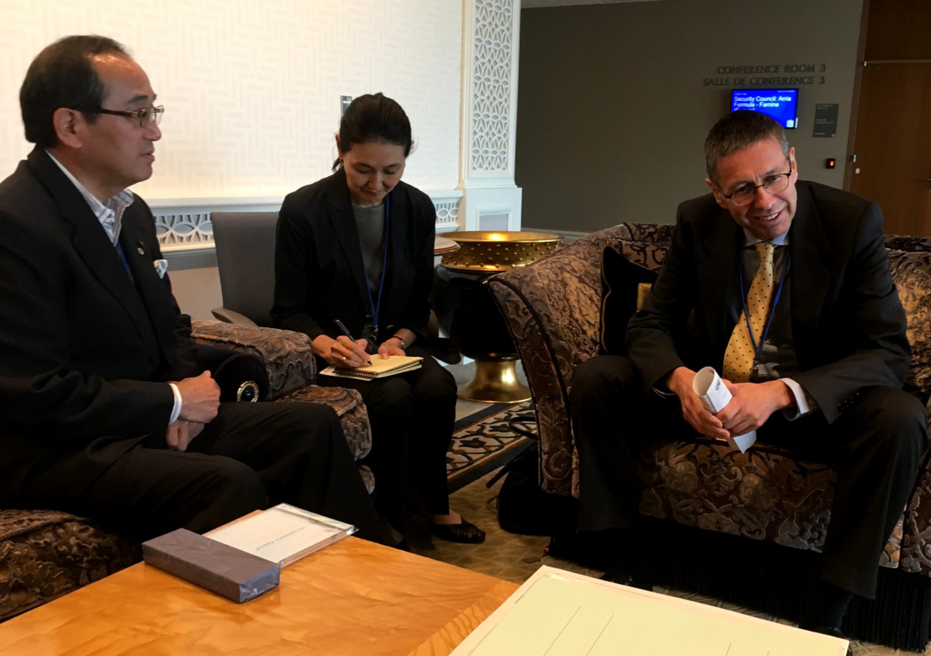 Meeting with Ambassador Hajnoczi, Permanent Representative of Austria to the United Nations Office at Geneva 