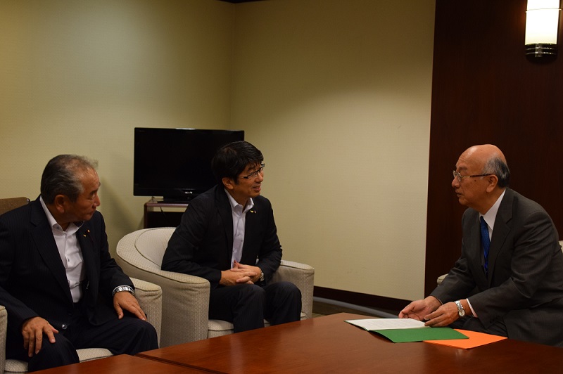 Meeting with Ambassador Bessho, Permanent Representative of Japan to the UN