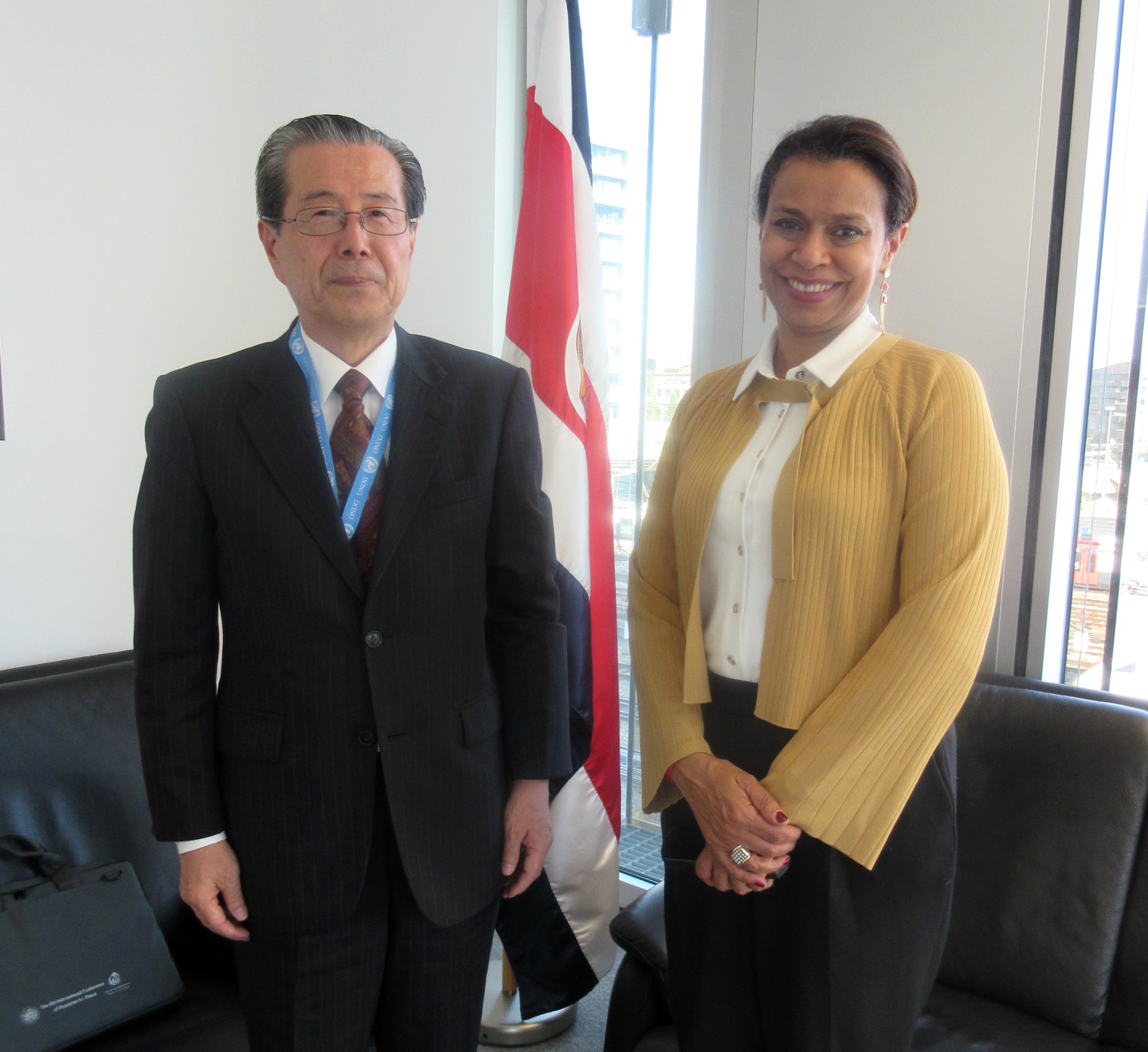 Meeting with Ms. Whyte Gómez, Permanent Representative of Costa Rica to the United Nations Office and other international organizations in Geneva