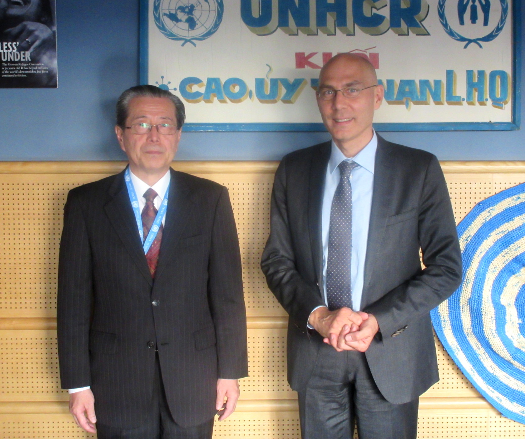 ターク国連難民高等弁務官事務所(UNHCR)高等弁務官補との面会