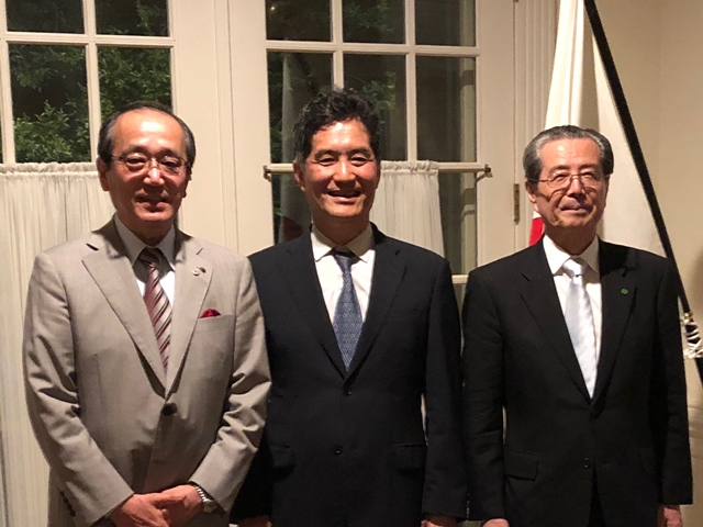 Dinner with Deputy Chief of Mission of the Embassy of Japan to the US