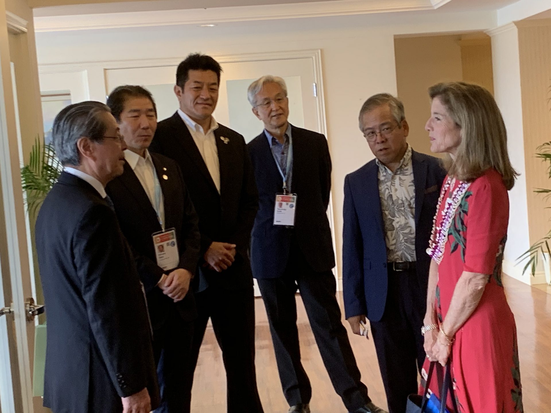 Meeting with Former US Ambassador to Japan Ms. Caroline Kennedy