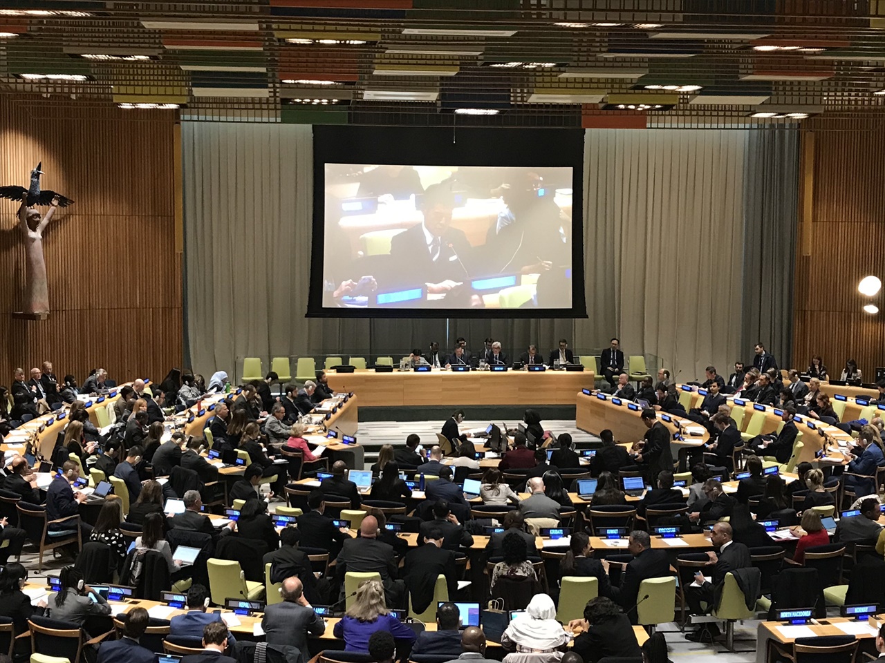 NPT再検討会議第3回準備委員会（初日）傍聴