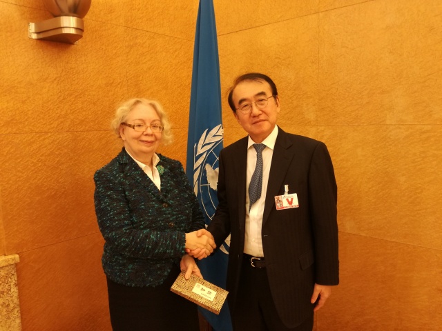 Meeting with the Director-General of the UN Office at Geneva