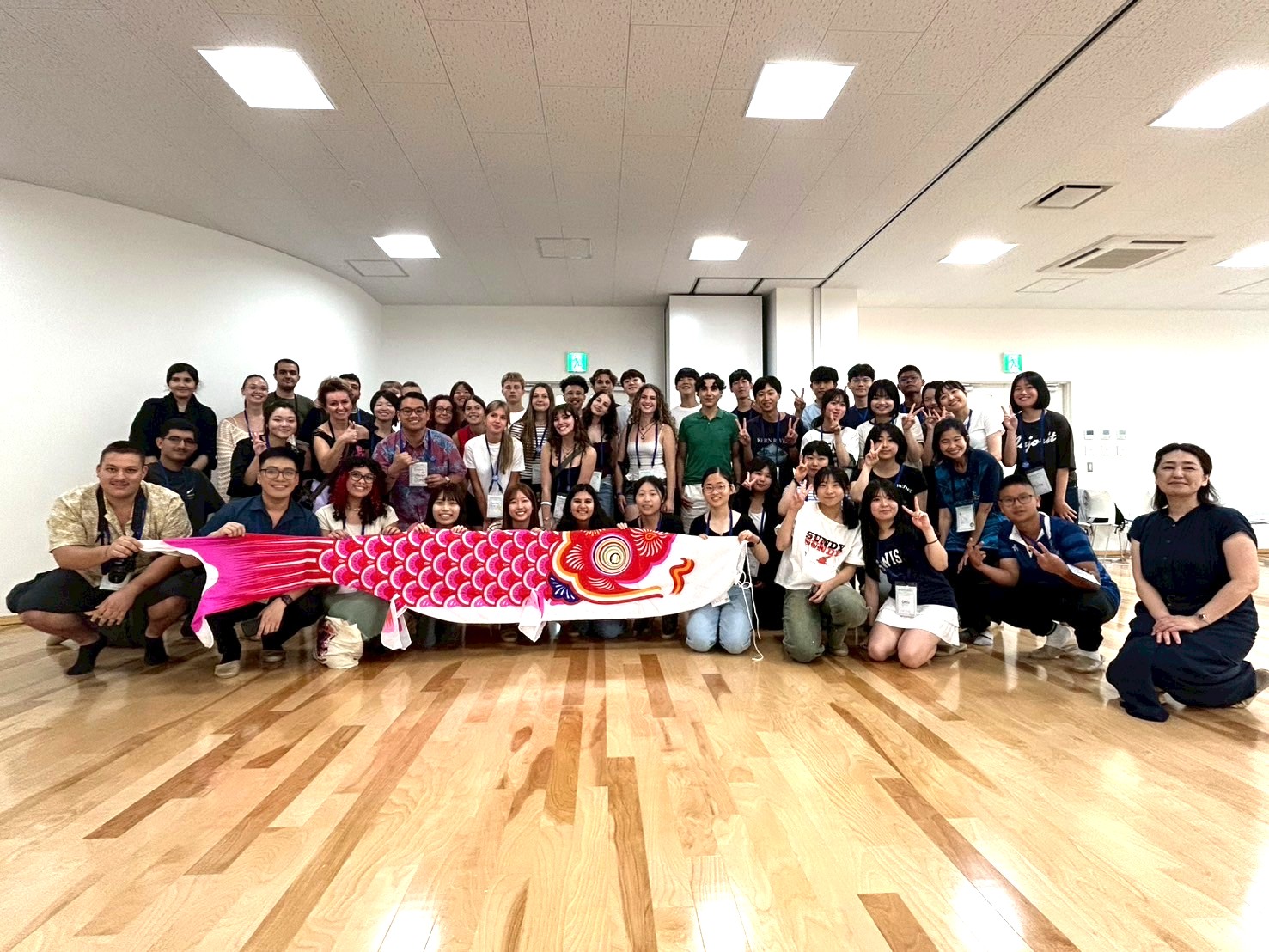 青少年国際平和未来会議2025ヒロシマの参加者たち